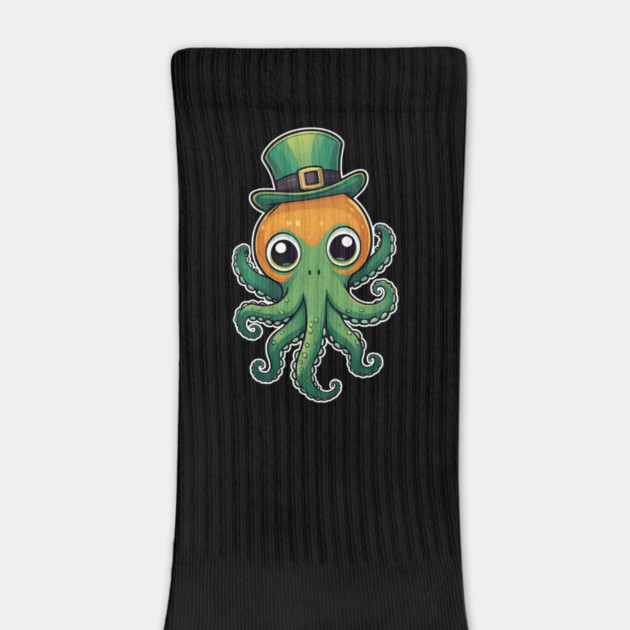 St Patricks Day Irish Octopus 3 by Grave Digs