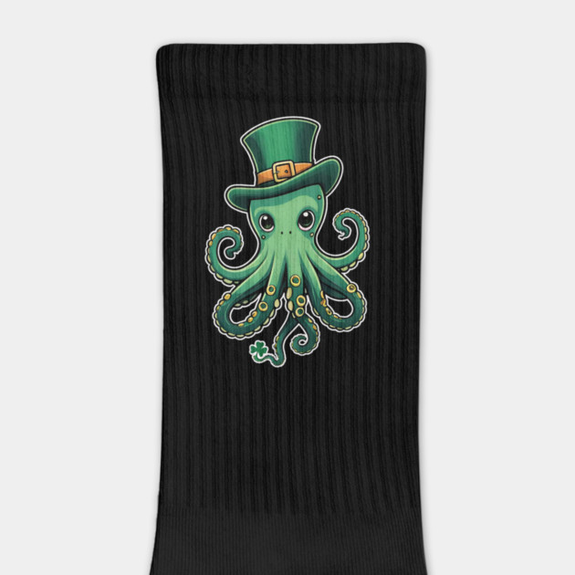 St Patricks Day Irish Octopus 4 by Grave Digs