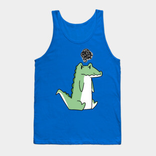 Grumpy Alligator Tank Top