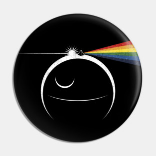 The dark side of not a moon Pin