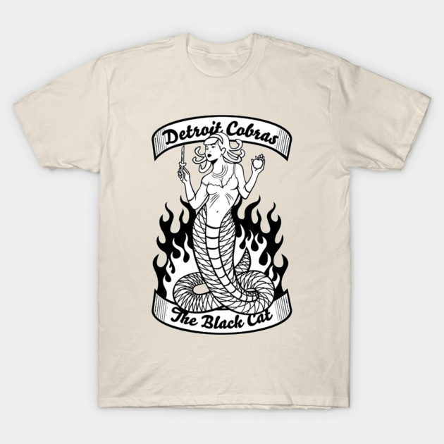 The Detroit Cobras - The black cat T-Shirt
