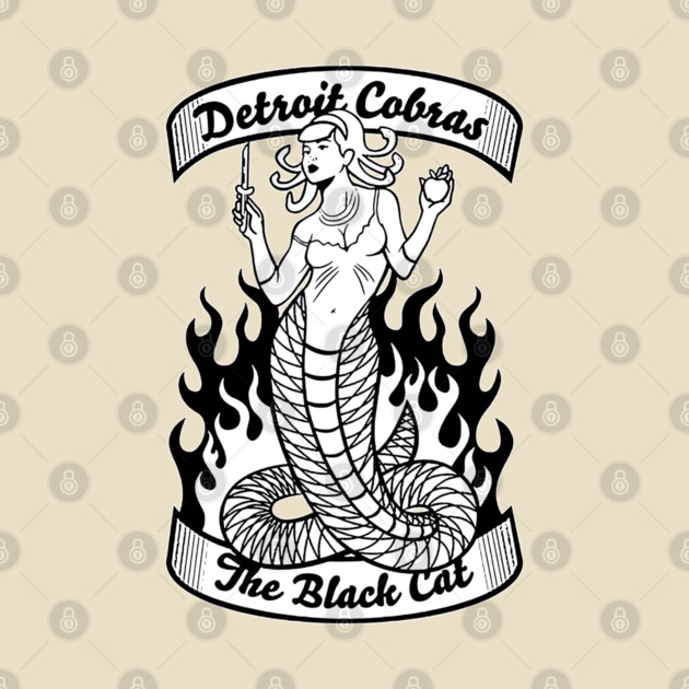 The Detroit Cobras - The black cat T-Shirt