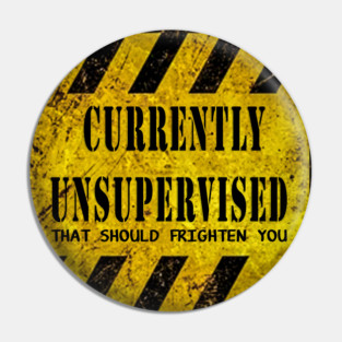 Currently Unsupervised Pin