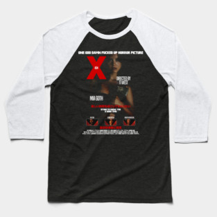 MIA GOTH - X Movie 2022 Baseball T-Shirt