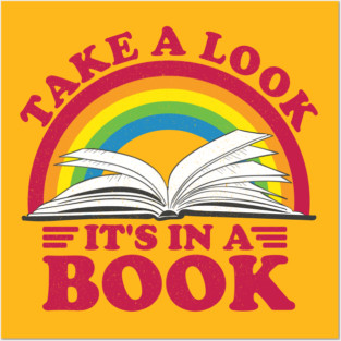 Reading Rainbow - Take a Look It's in a Book Posters and Art