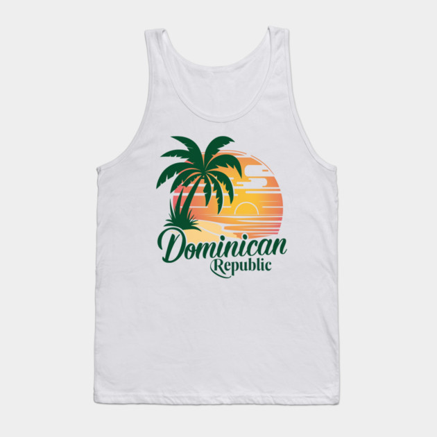 Dominican Republic Tank Top by Pixel Threads 
