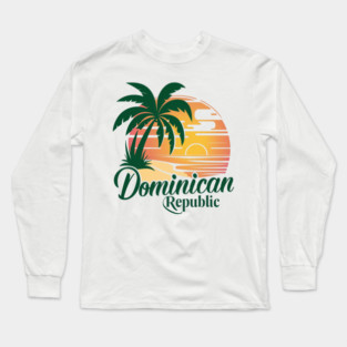 Dominican Republic Long Sleeve T-Shirt