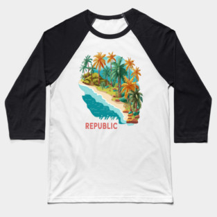 Dominican Republic Baseball T-Shirt