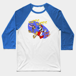 Happy Happy Joy Joy Baseball T-Shirt