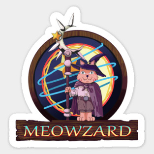 MEOWZARD Sticker