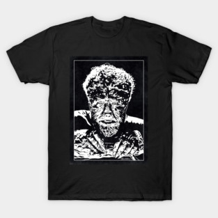 THE WOLFMAN (Black and White) T-Shirt
