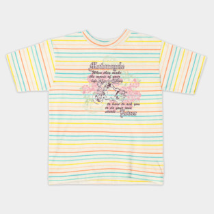 Retro Motorcycle Lover Vintage Kids T-Shirt