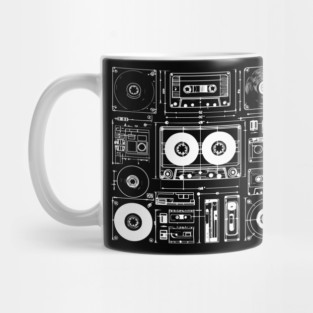 cassette tape Mug