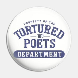 The Tortured Poets Dept. Pin