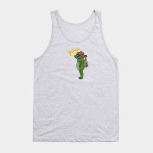 Froggy Guitar Player Tank Top
