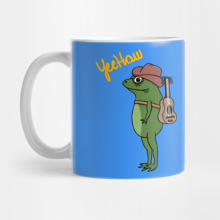 Froggy Guitar Player Mug