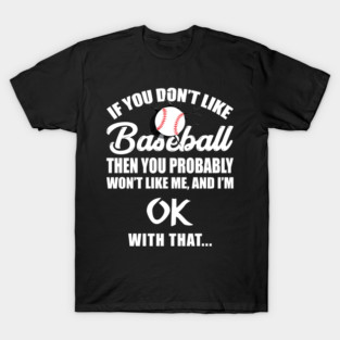 Baseball Lover Gift T-Shirt