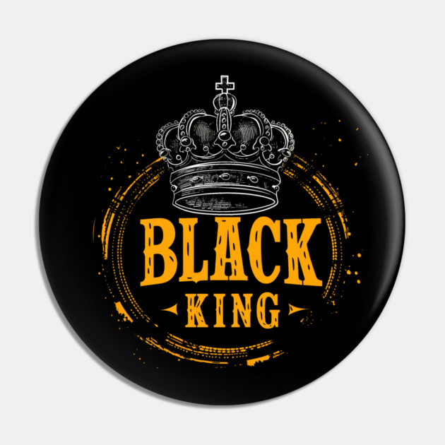 Black King Crown Pin by UrbanLifeApparel