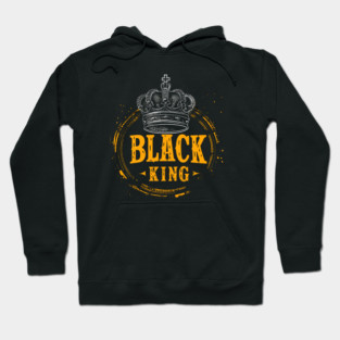 Black King Crown Hoodie