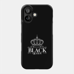 Black Queen, Black Woman Phone Case