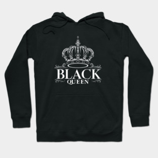 Black Queen, Black Woman Hoodie