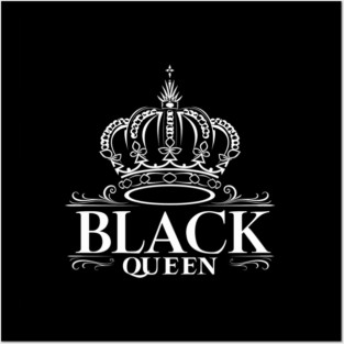 Black Queen, Black Woman Posters and Art