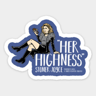 Stoner Joyce - Light Text Sticker