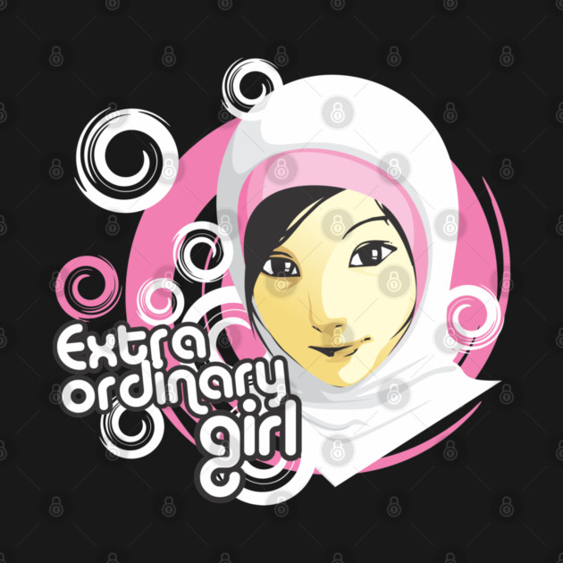 Extra Ordinary Girl Hijab Women by Urbanprint