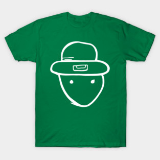 Funny Leprechaun Amateur Sketch Meme Irish St Patricks Day T-Shirt