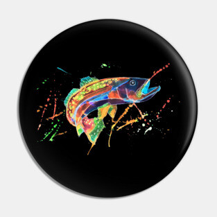 Neon catch Pin