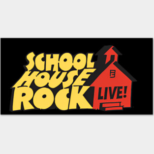 school house Posters and Art