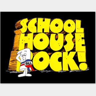 school house Posters and Art