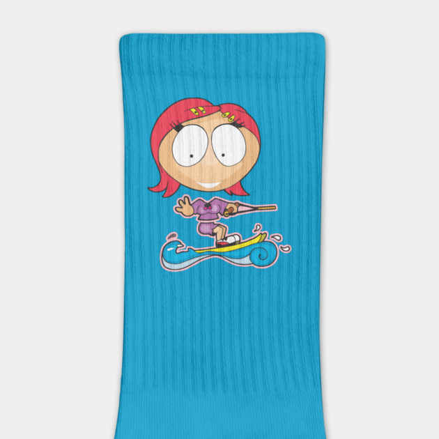 Cute Surfer Girl by Urbanprint