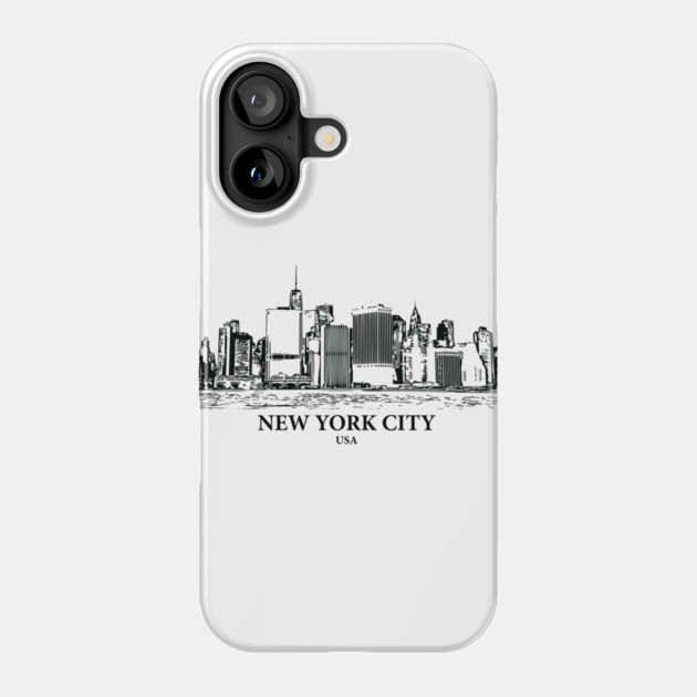 New York City Phone Case by Lakeric
