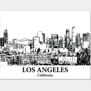 Los Angeles - California Posters and Art