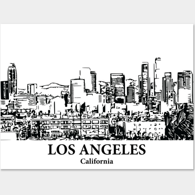 Los Angeles - California Wall Art by Lakeric