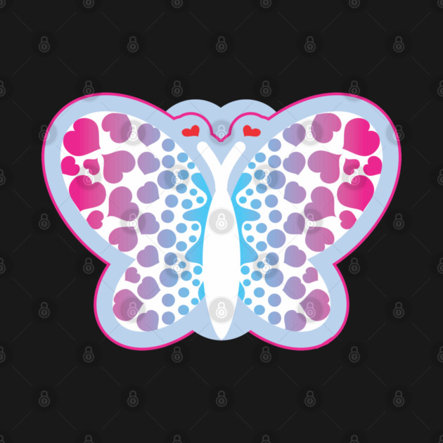 Colorful Gradient Butterfly design by Urbanprint