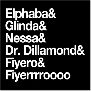 Wicked &shirt Posters and Art