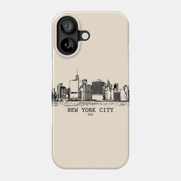 New York City Phone Case by Lakeric