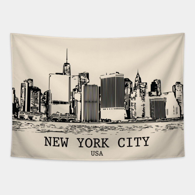 New York City Tapestry by Lakeric