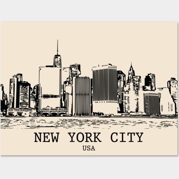 New York City Wall Art by Lakeric