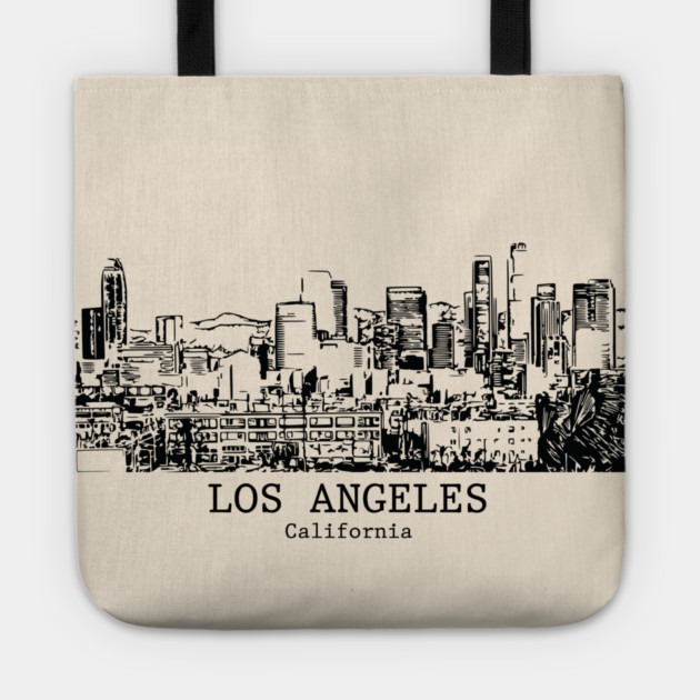 Los Angeles - California Tote by Lakeric