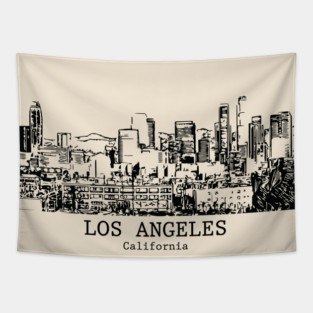 Los Angeles - California Tapestry
