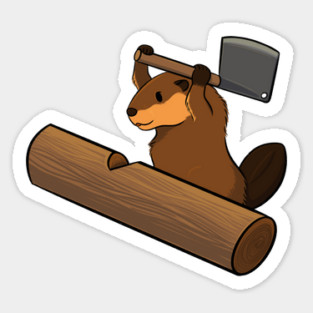 Beaver Sticker