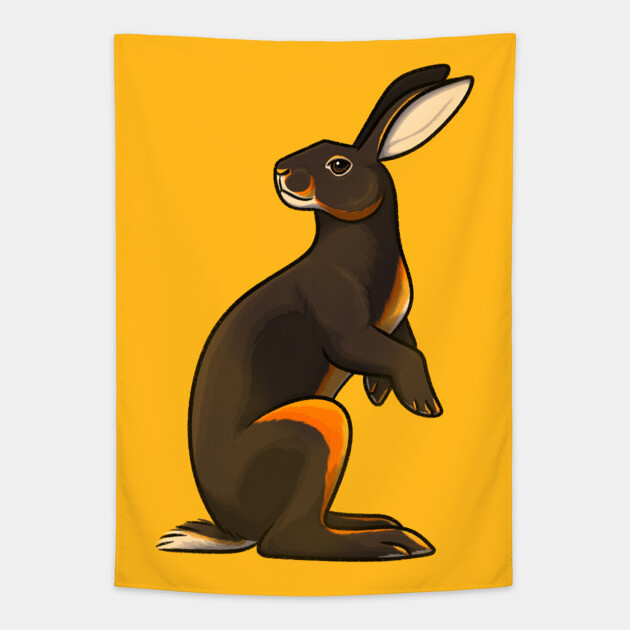 Belgian Hare Tapestry by DeguArts