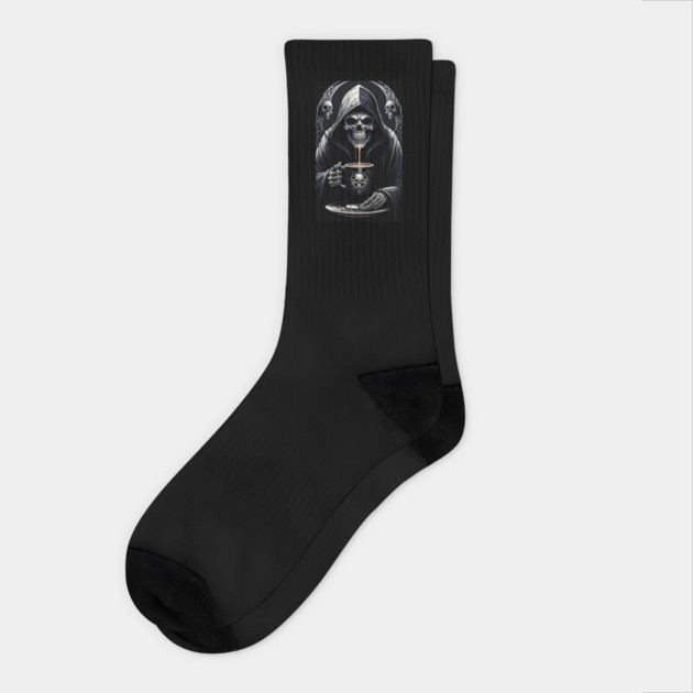 Coffee or Death 3 Socks by Grave Digs