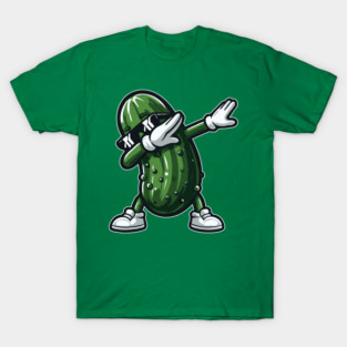 Dabbing Pickle Dab Cucumber Dill Pickle Funny T-Shirt