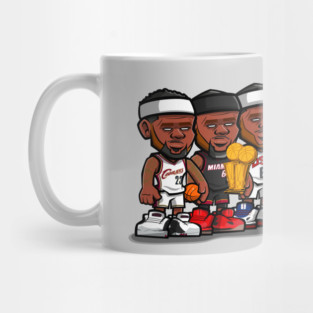 LeBron James Career Mug