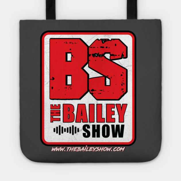 THE BS LOGO Tote by BPX (Bailey Podcast XChange) Merch