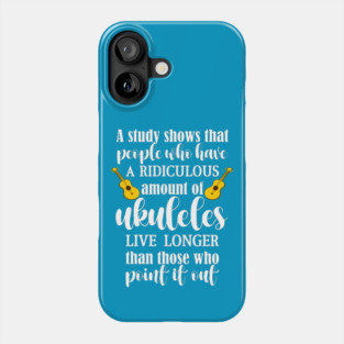 Funny Ukulele Aquisition Syndrome Phone Case